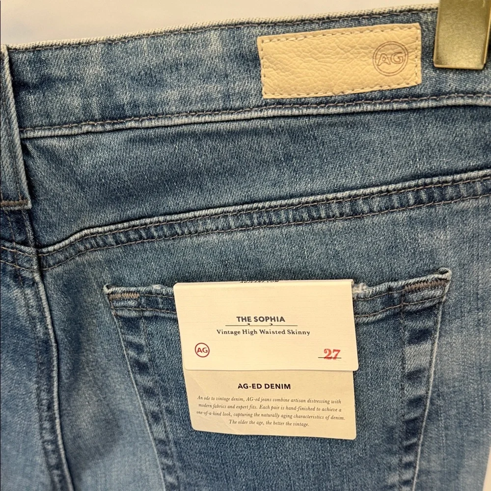 AG The Sophia Women’s Blue Jeans - Picture 3 of 4